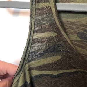Camo tank top